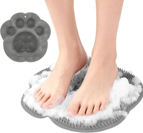 Shower foot scrubber mat - scrubber,