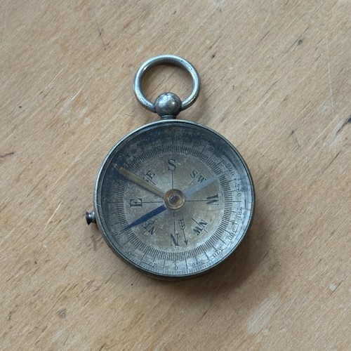 Pocket compass antique - pocket,