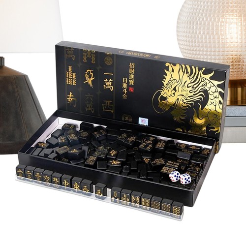 144 pieces mahjong - tile, set