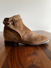 rm williams Stockman mens tan suede boots
