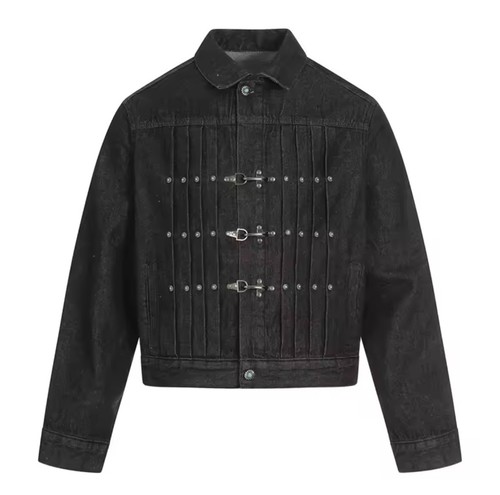 Fireman clasp denim - denim, jacket
