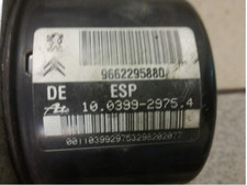 Peugeot Citroen Pump ABS 9662295880 10.0399-2975.4 ECU:10.0960-1187.3