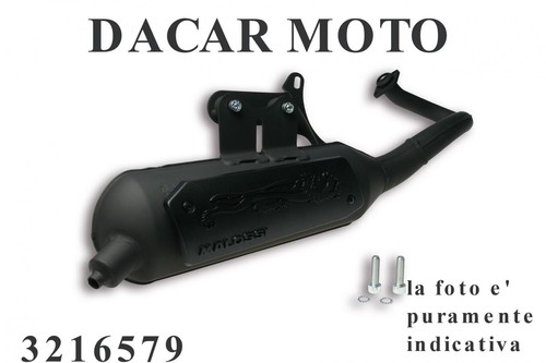 Exhaust malossi vespa et2 - et2, 50