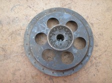 BSA 350 500 650 B31 B33 A7 A10 ? 8" half width front wheel hub NO FINS USED