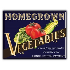 SIGN METAL WALL PLAQUE