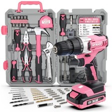 Cordless Drill 18V Pink
