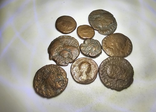 Ancient roman coins - roman, lot