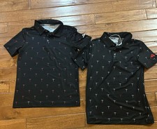 NEW 2  Adidas Golf Polo Shirt Women's Sz S Stretch Short Sleeve Telluride Logo