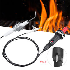 New Universal Piezo Spark Ignition Set Push Button Igniter For Gas Grill BBQ UK