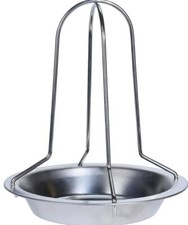 Chicken Roaster Holder with Drip Pan | Duck Roaster Vertical