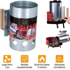 Barbecue chimney starter bbq - barbecue,