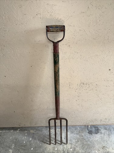 Vtg potato fork - 4, garden
