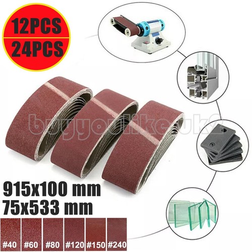 915x100 75x533mm sanding belts - sanding,