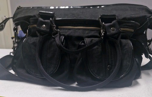 Oioi black wash nylon carry - oioi,