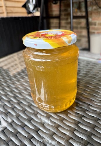 Natural raw acacia - raw, honey