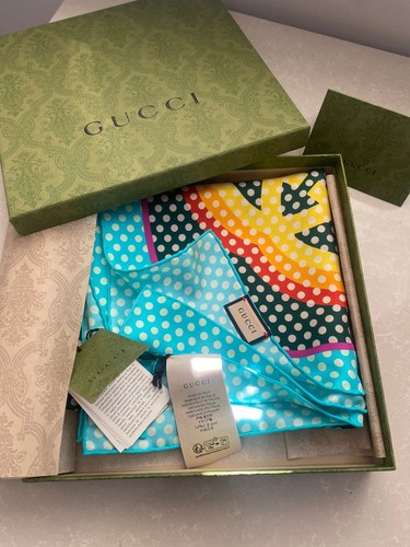 New gucci ladies square silk - ladies,
