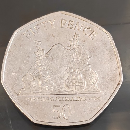 2008 capture gibraltar 50p - 2008,