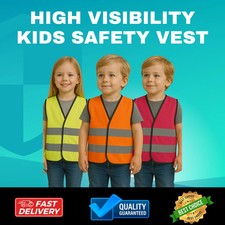 KIDS HI VIS VEST HIGH VIZ