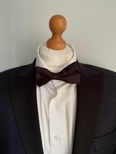 Mens ELEGANT GIEVES & HAWKES (SAVILLE ROW) TUXEDO SUIT In NAVY BLUE 40S *EX-CON*