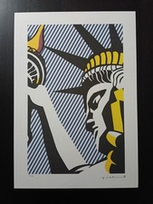 ROY LICHTENSTEIN Numbered Litho Poster 13.6X19,5" POP ART