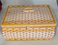Vintage  Woven Wicker Rattan