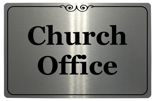 Church office metal aluminium - church,