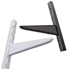 Twin slot shelving - shelving, white