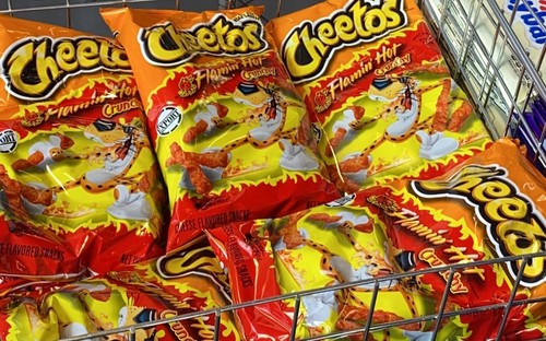 Cheetos crunchy flamin hot - cheetos,