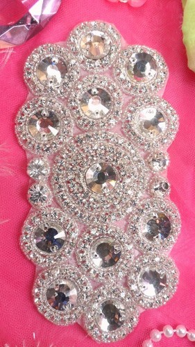 Xr166 bridal sash crystal - bridal,
