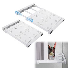 2 Pcs School Locker Shelf Organizer - Adjustable Locker Divider Mate Easy4939