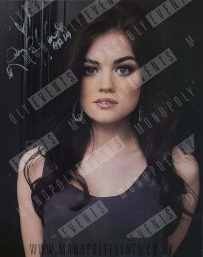 Lucy hale signed - lucy, pretty