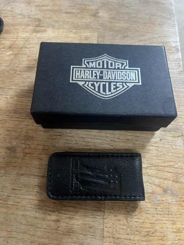 Harley davidson leather money - leather,