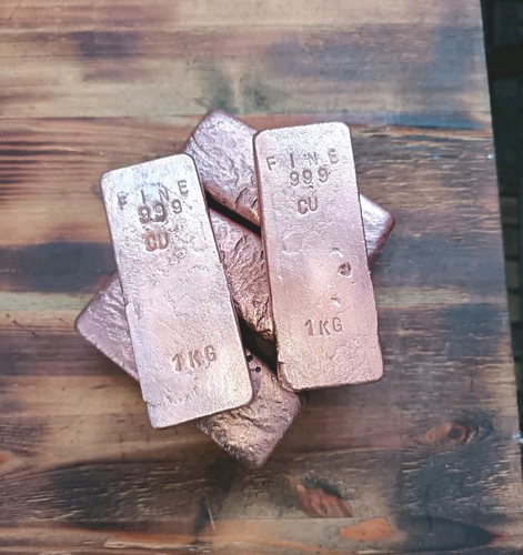 999 fine copper ingot bar - 999,