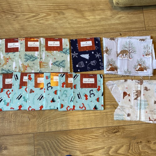 Cotton fat quarters - 10,