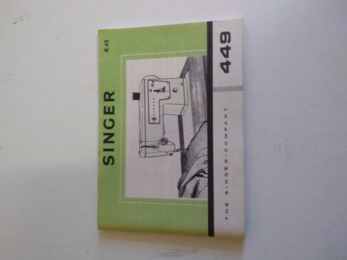 Instruction book for singer - instruction,