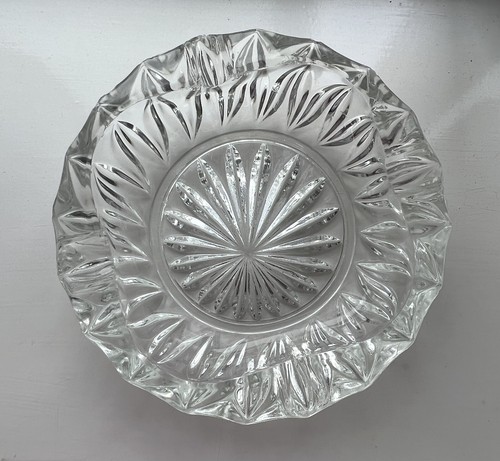 Vintage glass ashtray - ashtray, pub