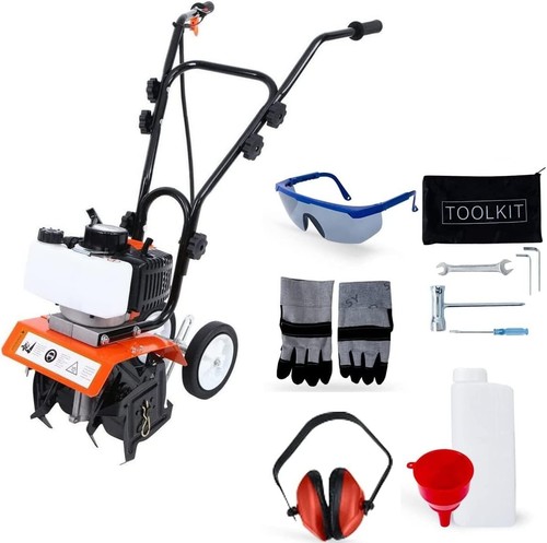 Garden petrol tiller - garden,