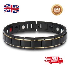 Copper Magnetic Bracelet Energy Healing Therapy Arthritis Pain Relief Men Women