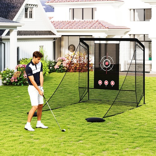 Golf practice hitting - golf,