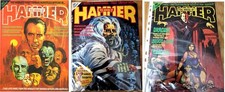 HOUSE OF HAMMER #3+4+6 (1976) Horror Magazines Rare