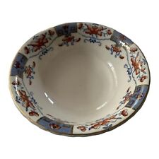 Vintage Serving Bowl Mason’s Patent Ironstone Patented Modena Blue Red Floral
