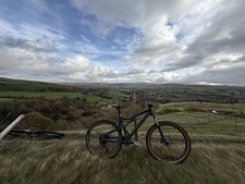 Rockrider St900 Powder Coated Black With Maxxis Minion Dhf And Dhr Tan Wall