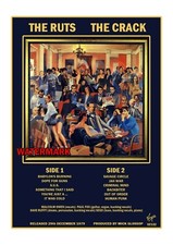 The Ruts Poster Print - A3 - The Crack - Punk Rock - Punk Memorabilia