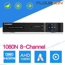 FLOUREON CCTV 8CH 1080N HDMI P2P DVR Security Camera Video Recorder