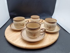 Vintage Denby Memories Cups and Saucers Retro Tea Coffee