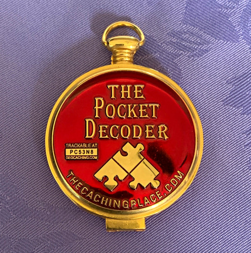Pocket decoder cipher wheel - decoder,
