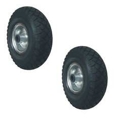 2 x Metal Foam Filled Trolley