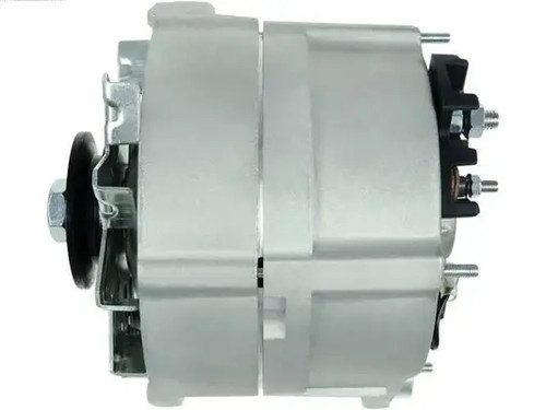 Alternator with belt - , pulley