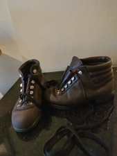 Vintage Womens Brown Leather