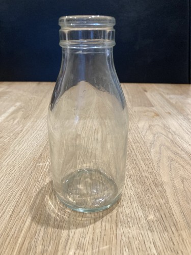 Vintage small glass milk - vintage,
